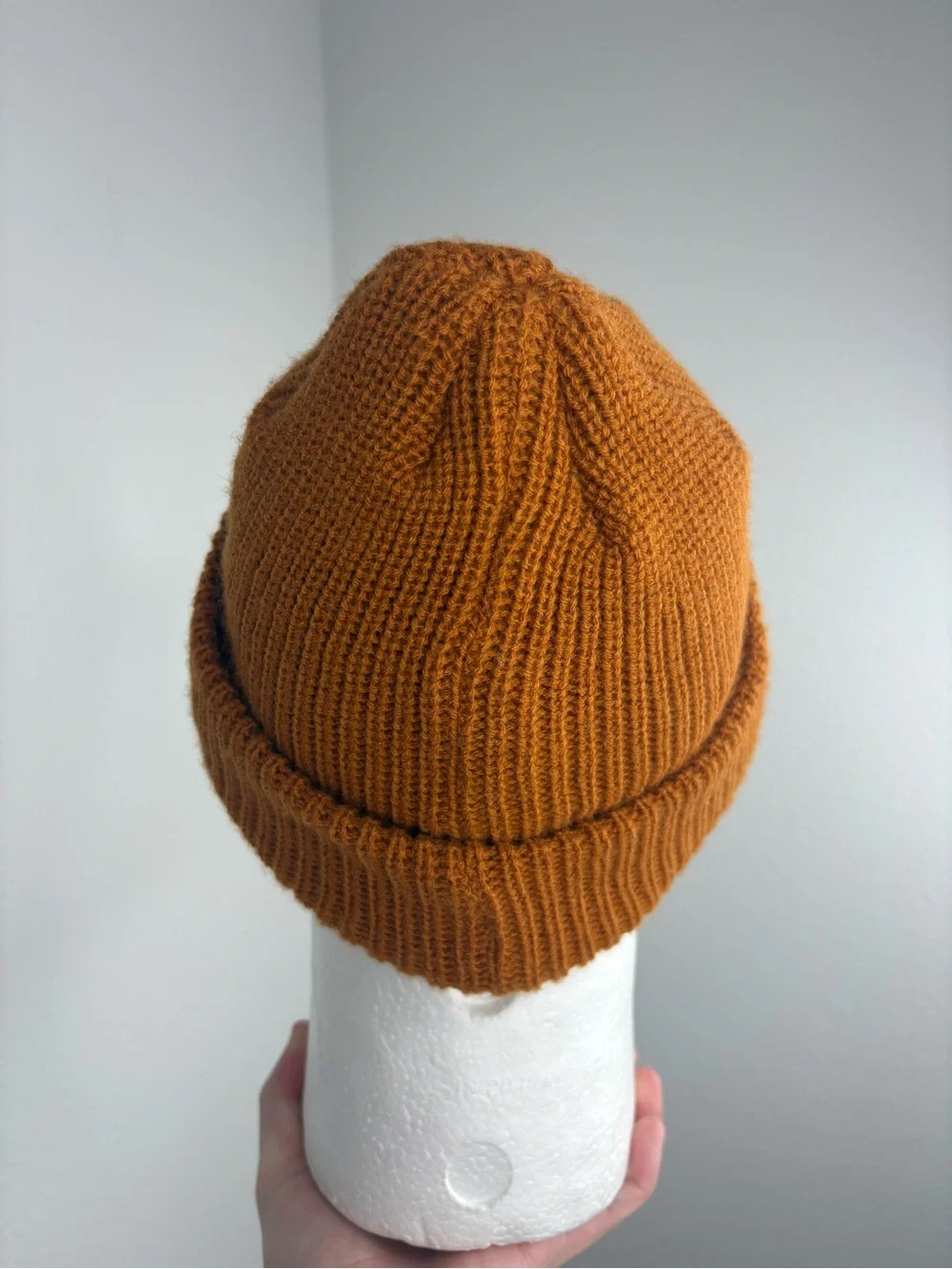 Dutch Bros Knit Beanie - Mustard Orange